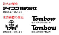 帝国株式会社　主要商標トンボ