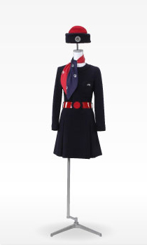日本の制服・ユニフォーム （JAL客室乗務員）｜トンボ学生服・とんぼ 