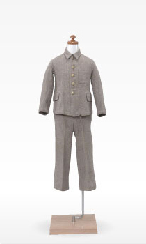 戦前日本・青年団制服（青年学校制服も同型、詰襟型　国防空襲銃後内地国民服背広日本軍服軍衣軍刀帯拳銃剣軍帽略帽弾薬盒雑嚢背嚢満州中国 学生服・制服の歴史｜カンコー博物館